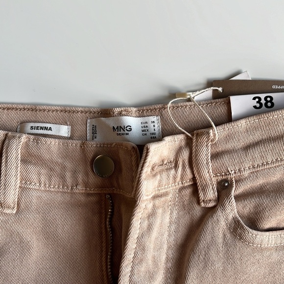 Mango Sienna flare cropped high waist jeans - Picture 4 of 9